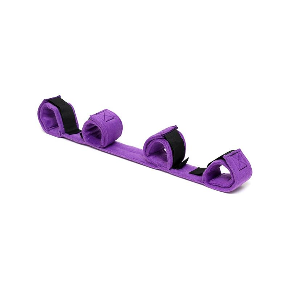 Spreader Bar with 4 Cuffs Purple 2