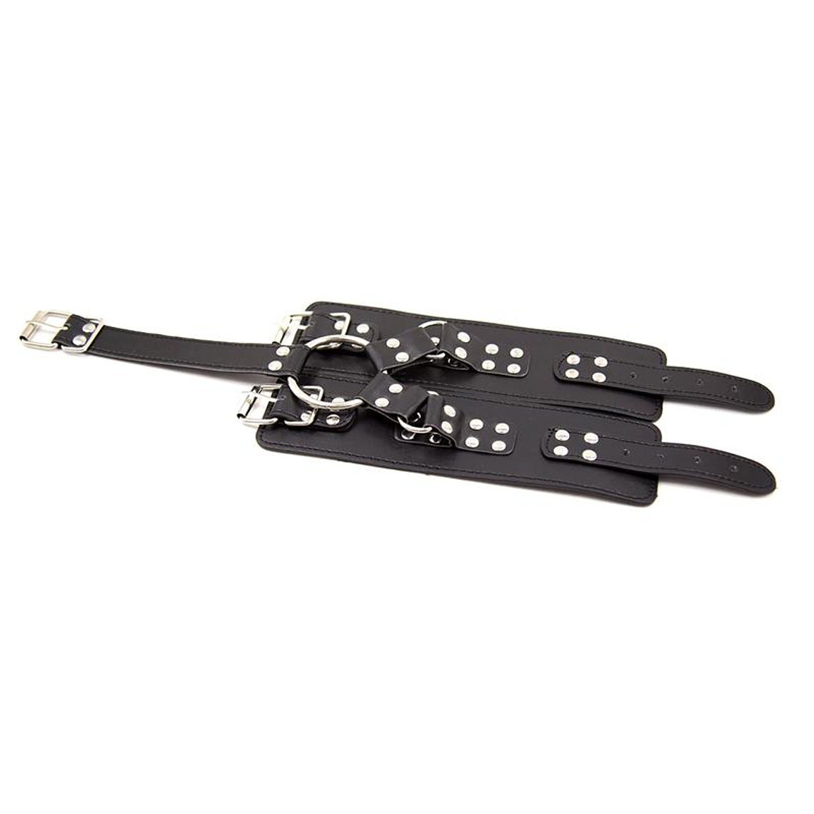 Collar with Restraints Adjustable Black 4
