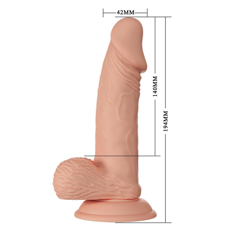 Realistic Dildo Zebulon 7.6 8