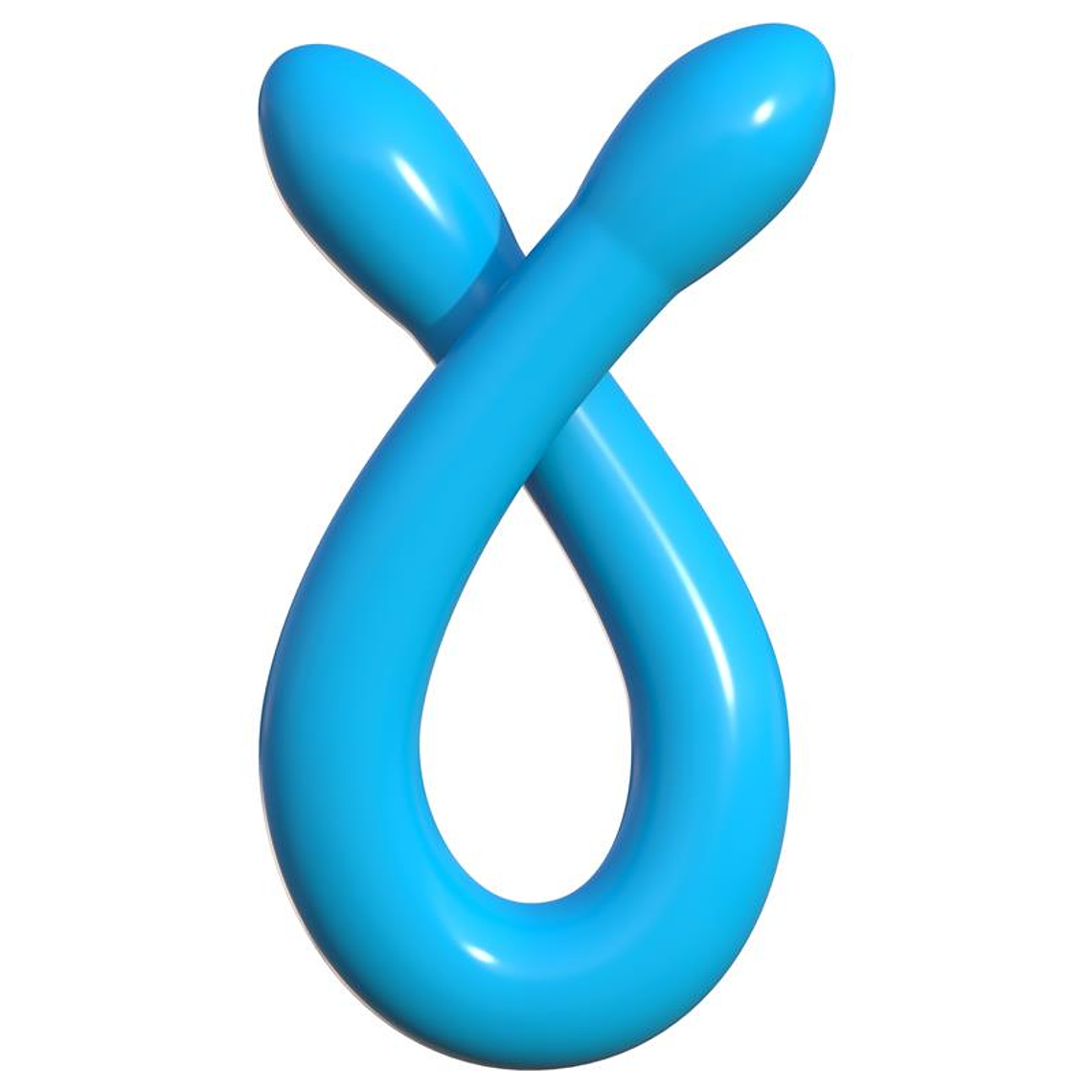 Double Dildo Whammy Blue 5