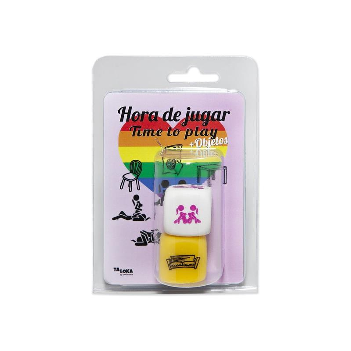 Set of postures dice and a object dice 1