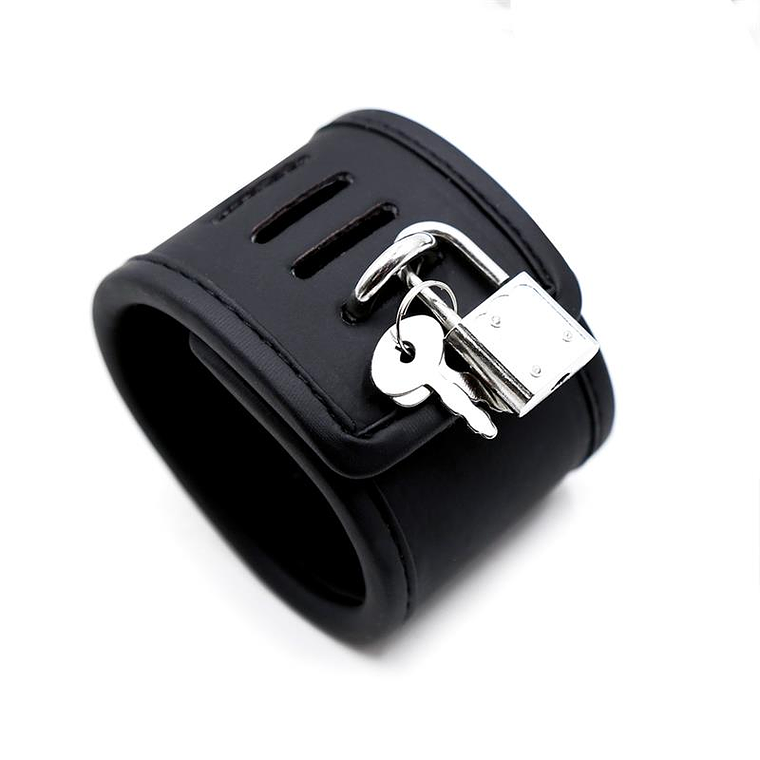 Collar with Handcuffs Set Vegan Leather 3