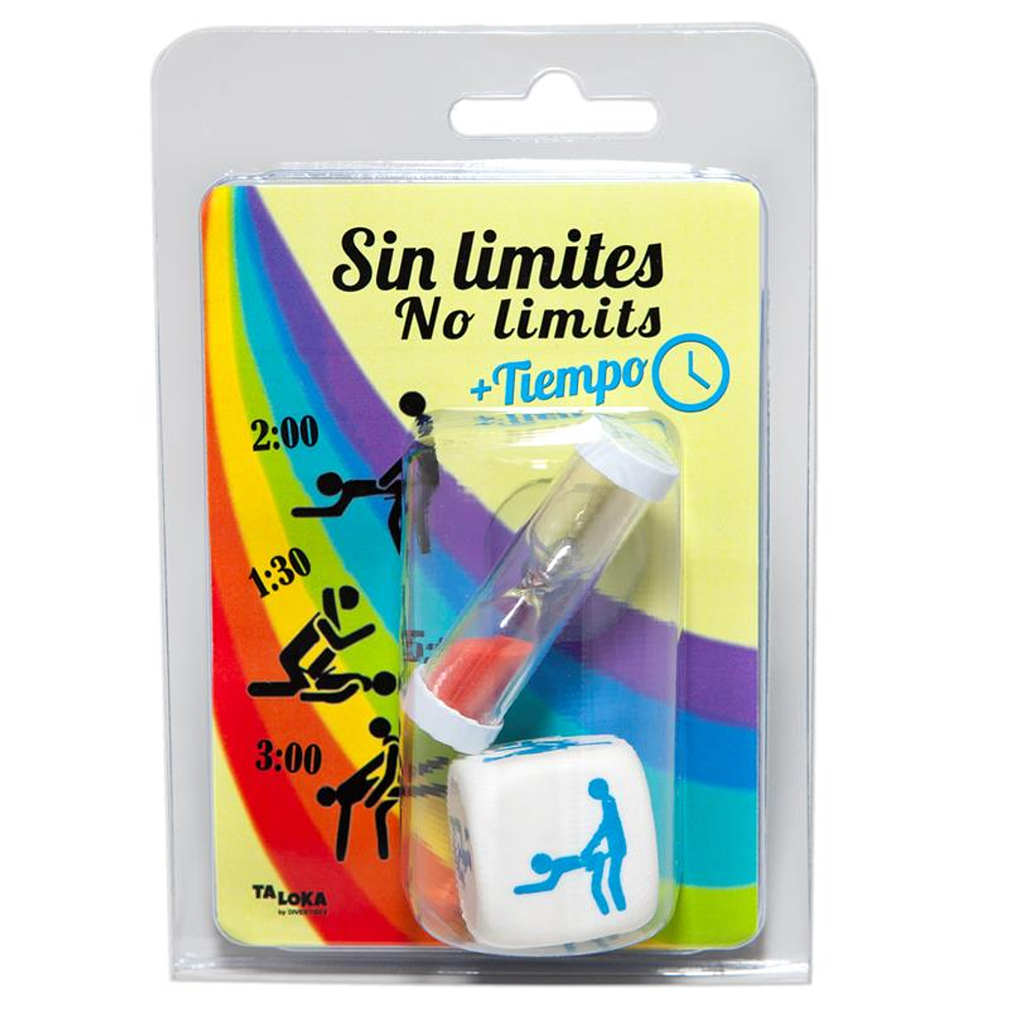 Posture dice set and an hourglass 1