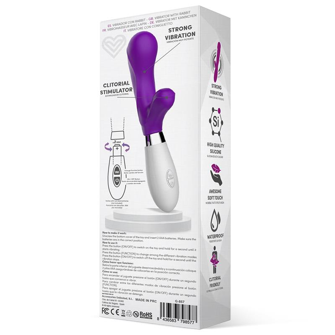 Maverdick Vibe Silicone Purple 3