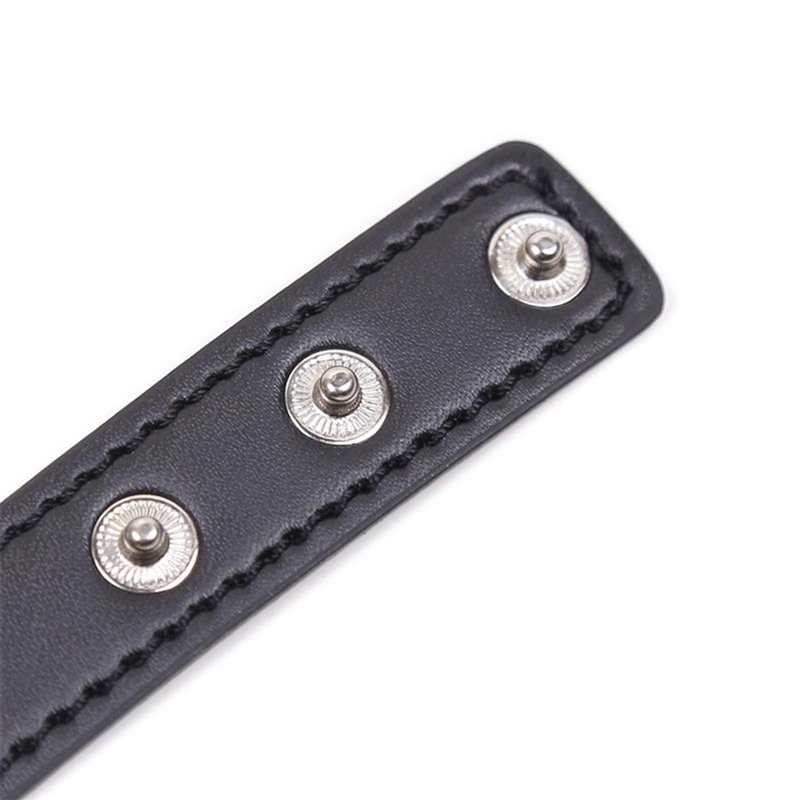 Collar with Heart Shaped Hoop Adjustable 41,5 cm Black 7