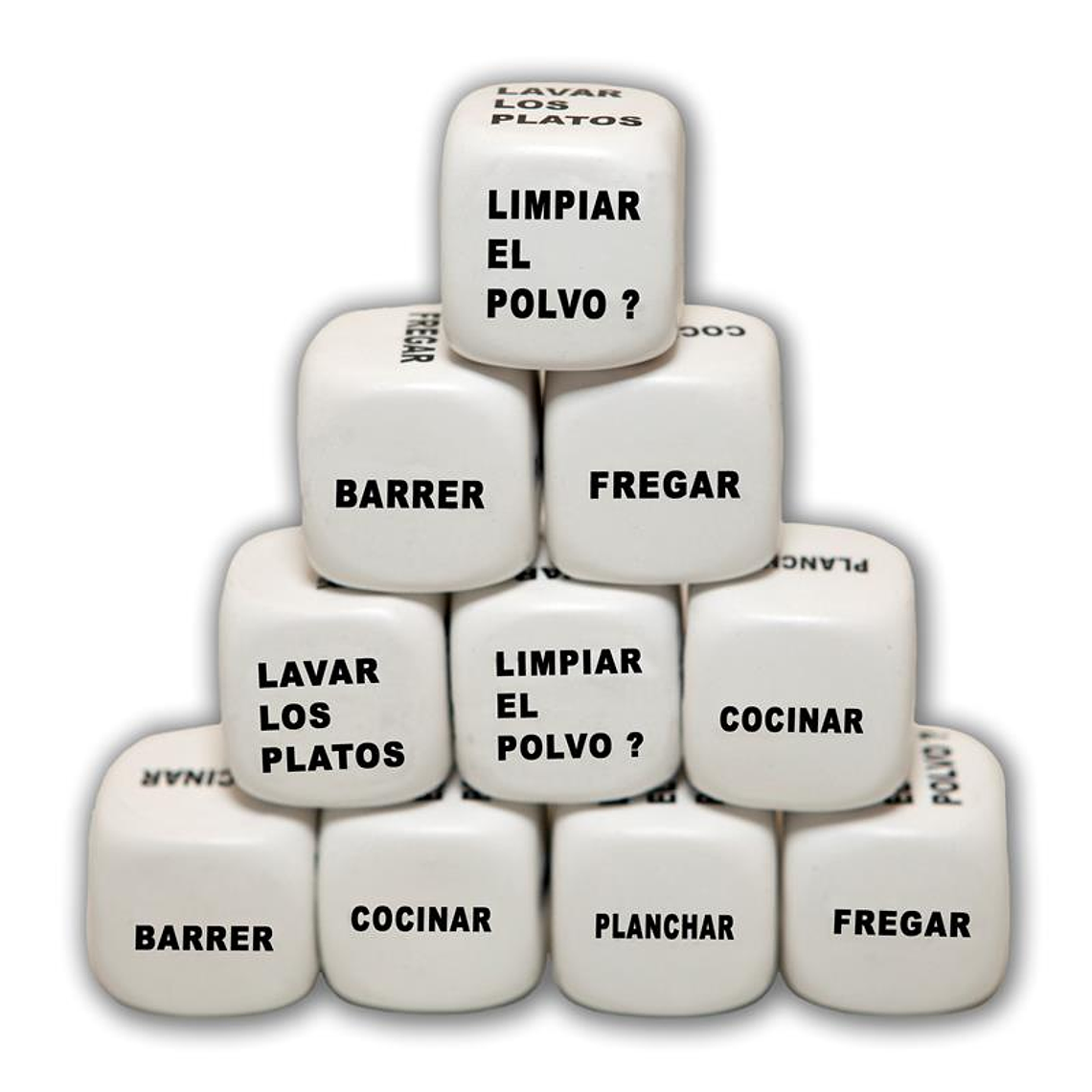 1 White Dice Stay at Home 1