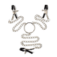 Nipple Clamps and Clit Clamps with Chain Metal - Thumbnail 1