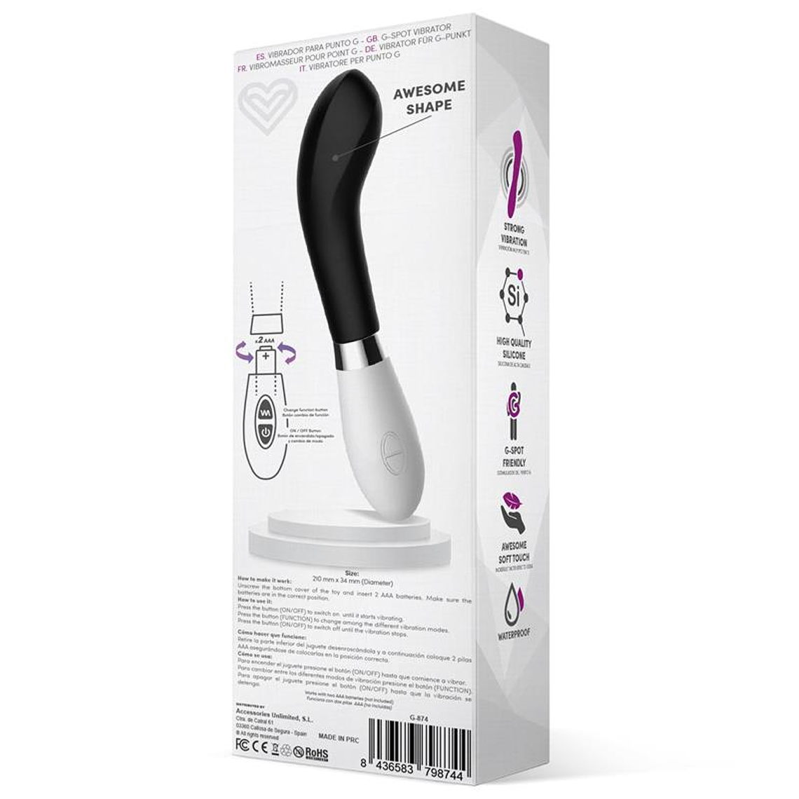 Benty Vibe Silicone Black 3