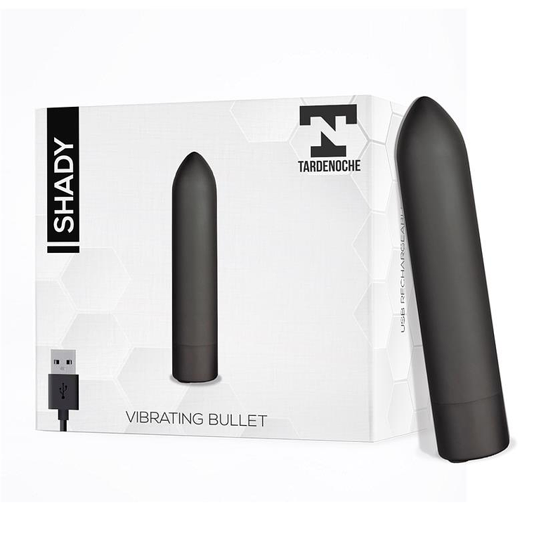 Shady Vibrating Bullet USB Rechargable Waterproof 1