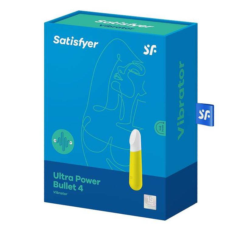 Ultra Power Bullet 4 Vibrating Bullet Yellow 6
