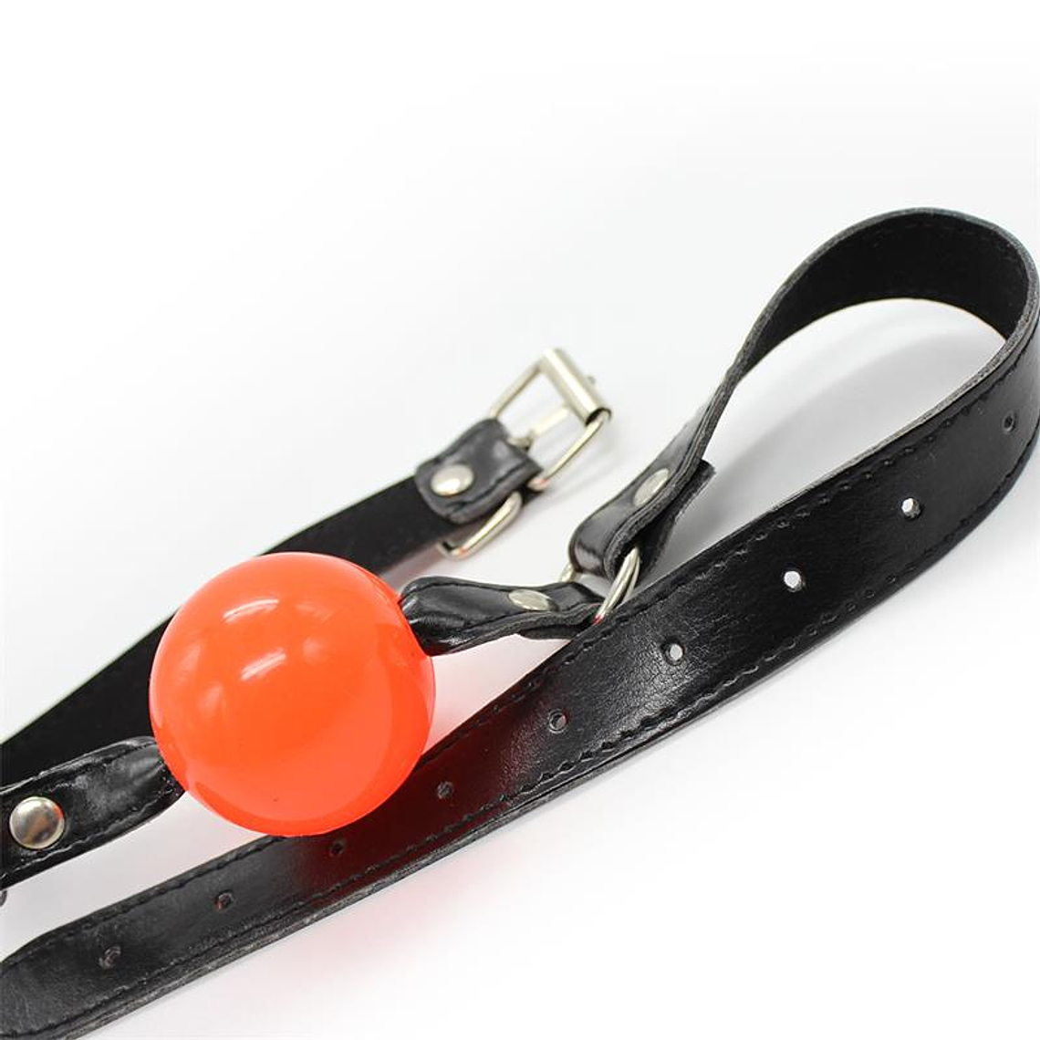 Ball Gag Black/Red 6