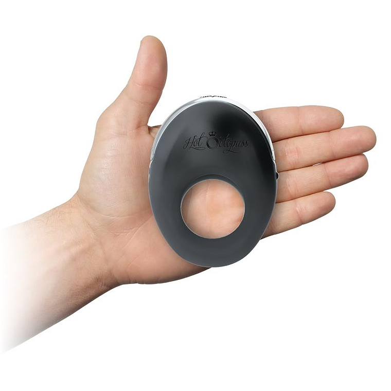 Vibrating Penis Ring Atom Black 6