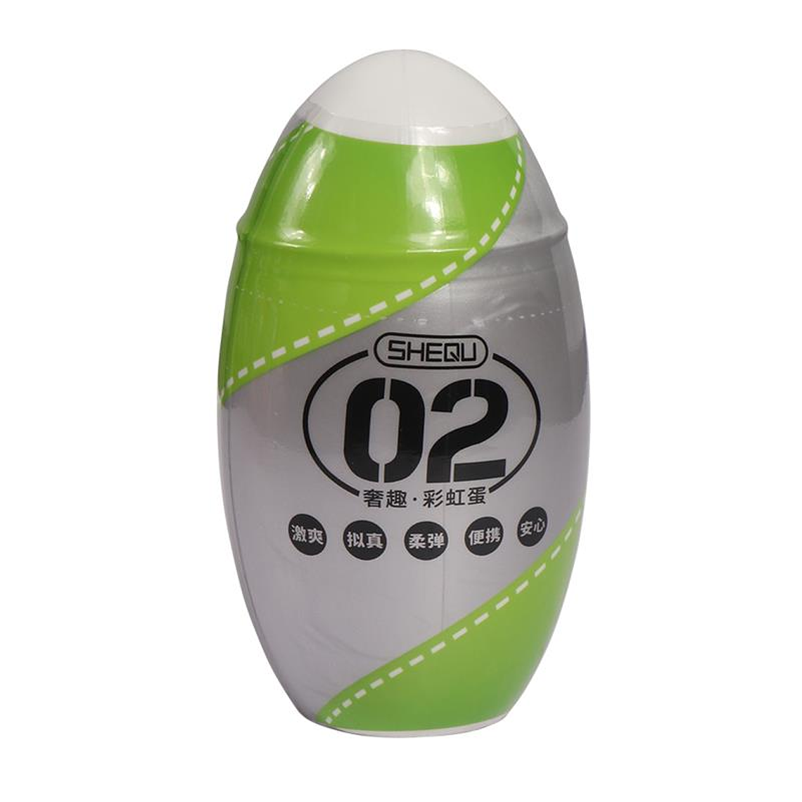 Masturbator Rainbow Green 1