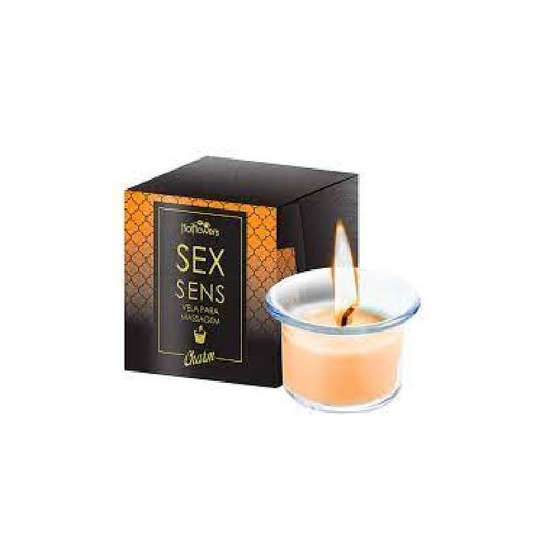 Scented massage candle Champagne 1