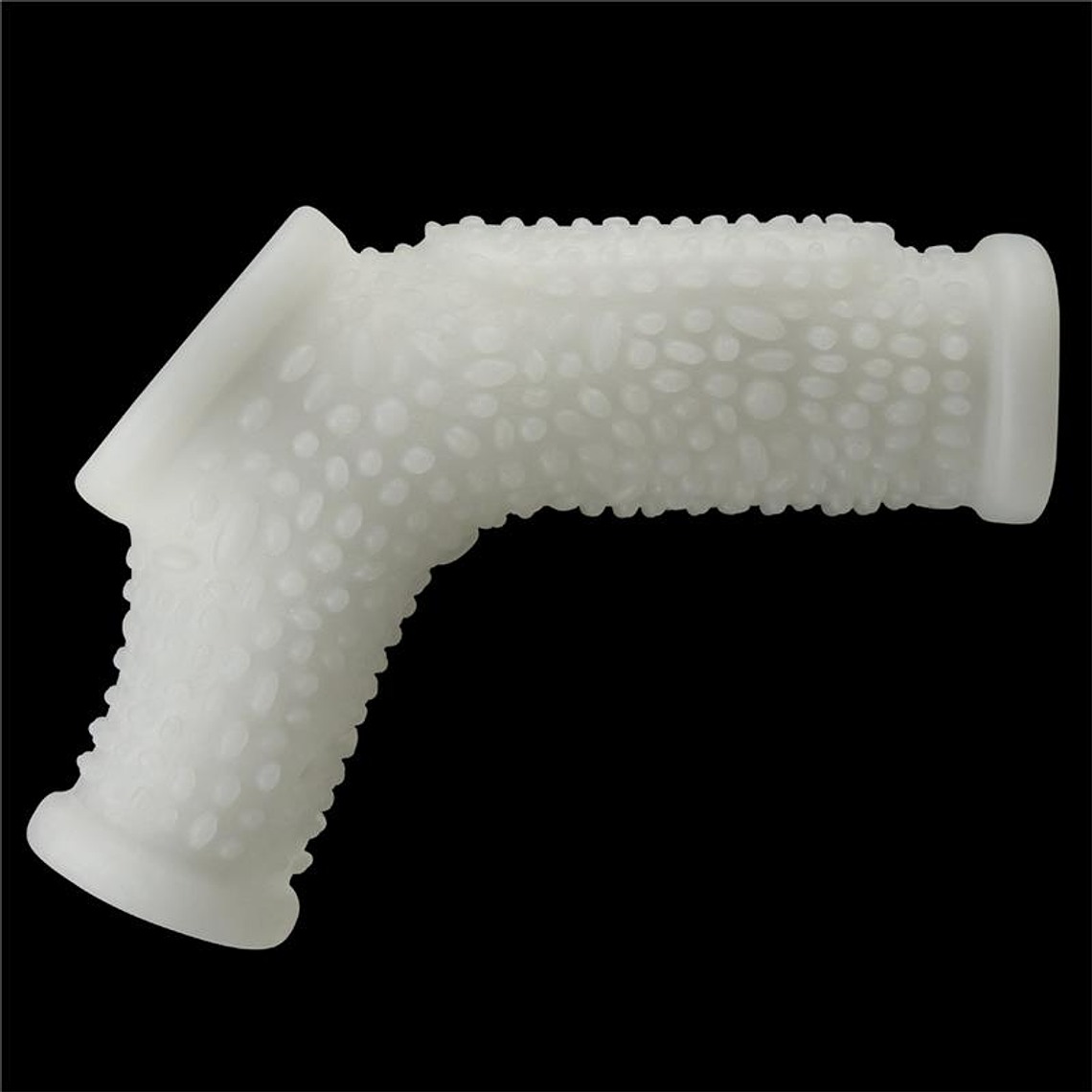 Penis and testicles sleeve with vibration Drip Knights 2