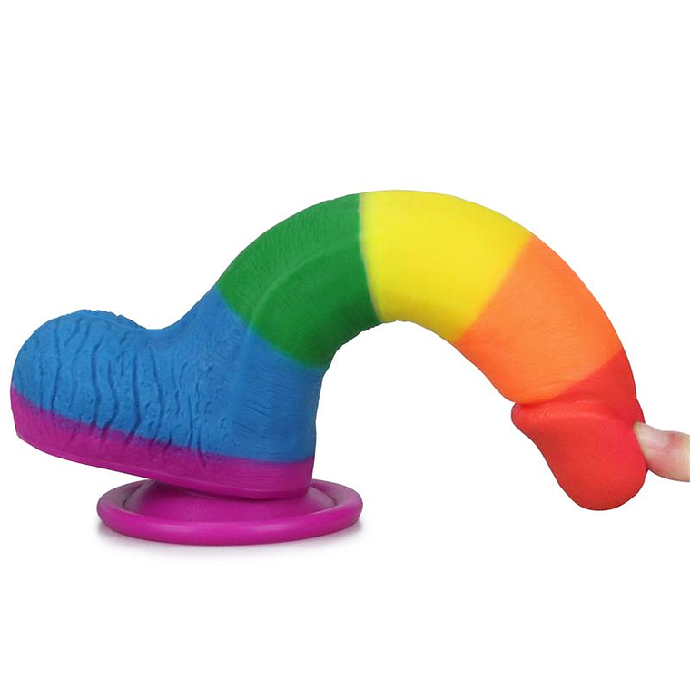 Dildo Prider 7.5 Liquid Silicone LGBT 6