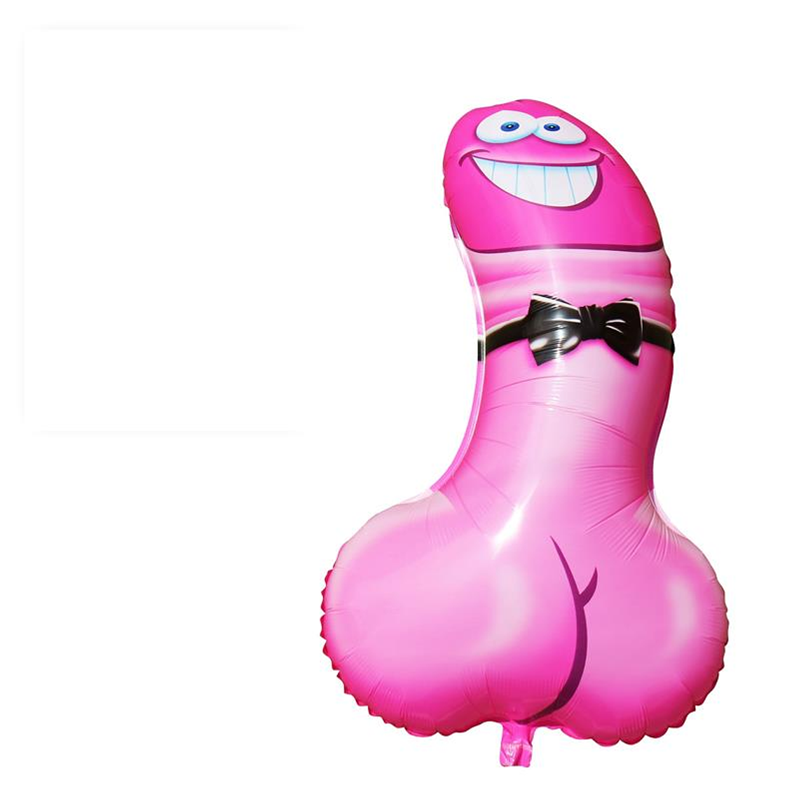 Polyamide balloon in the shape of a pink penis. 90 cm 1