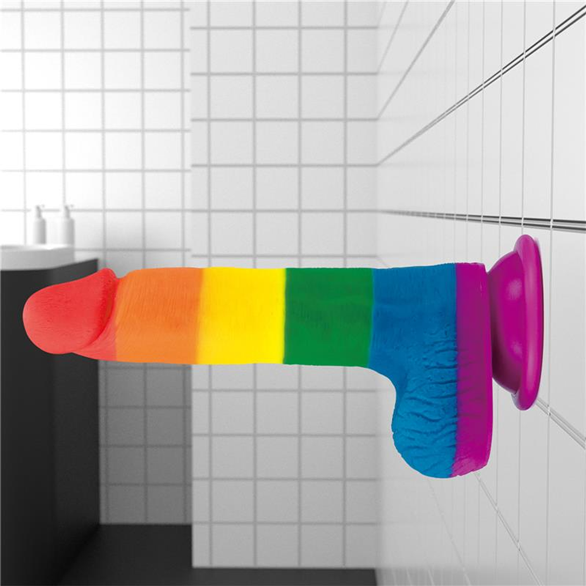 Dildo Prider 7.5 Liquid Silicone LGBT 9