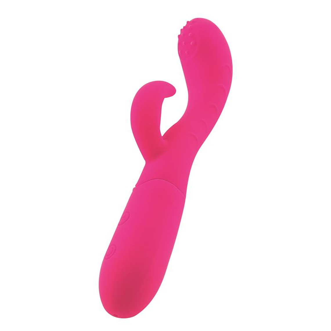 Cakey G-Spot and Rabbit Vibe USB Silicone Fuchsia 5