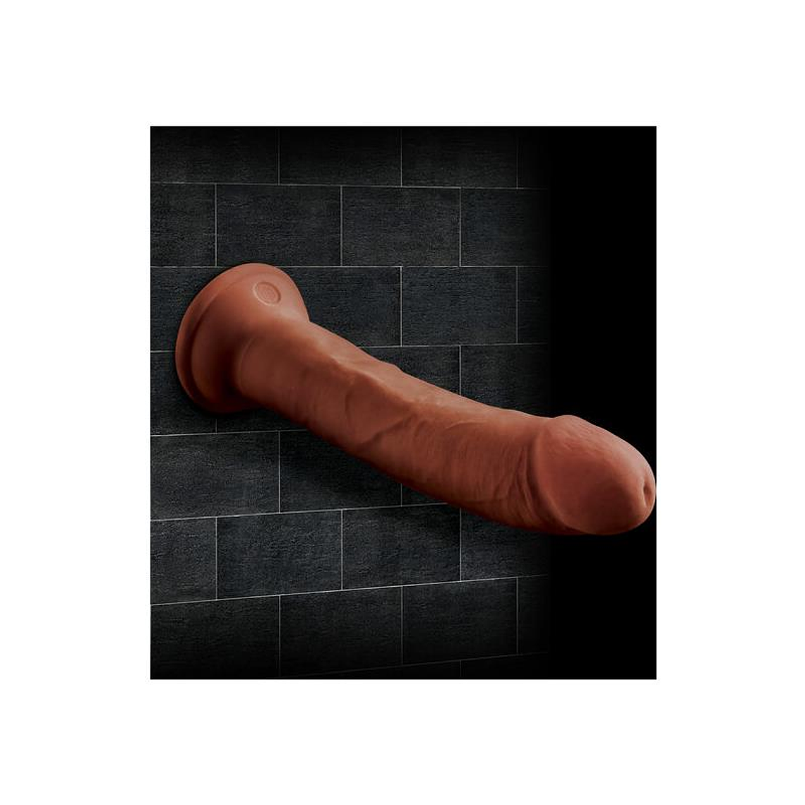 Dildo Triple Density 8 Brown 5