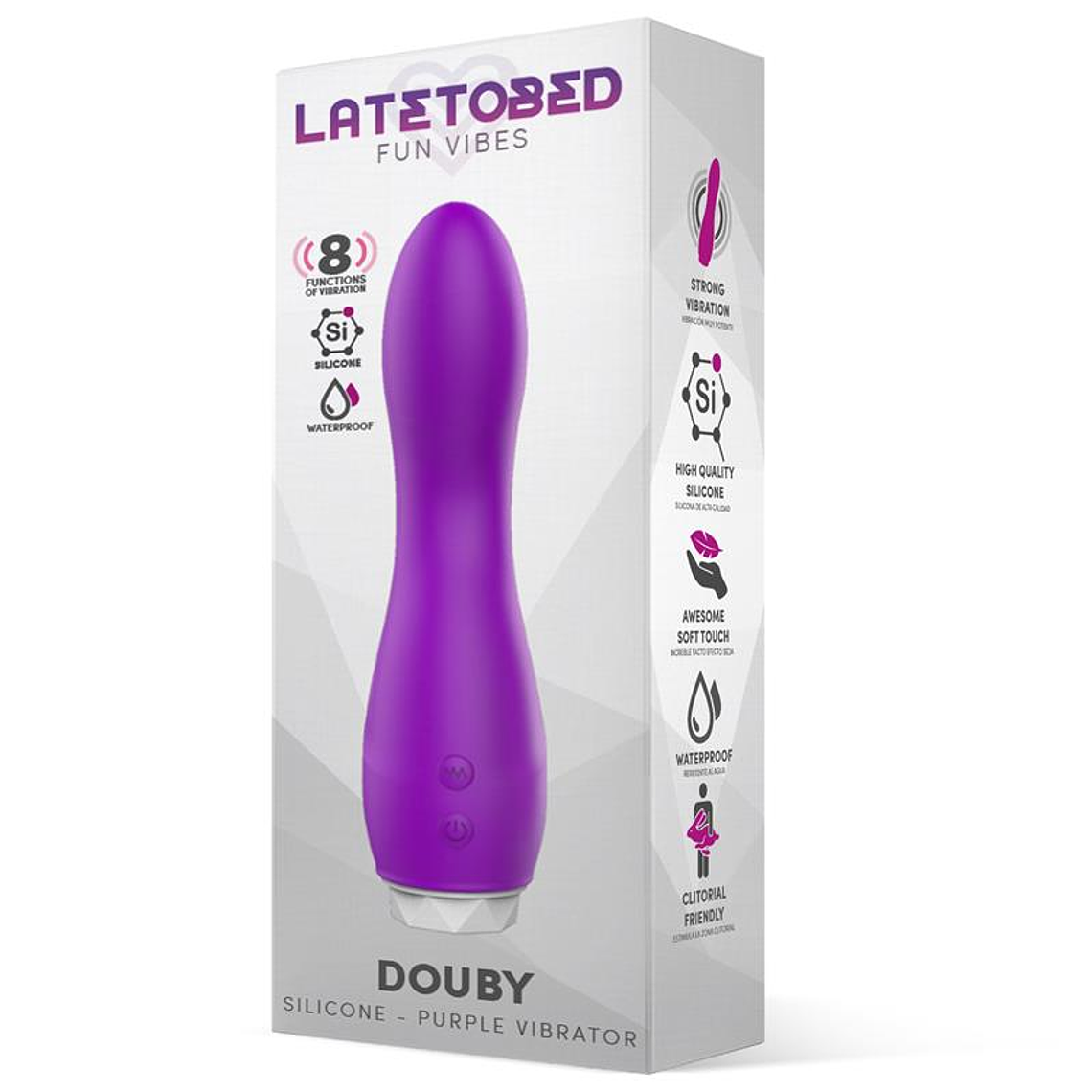 Douby Vibe Silicone Purple 2