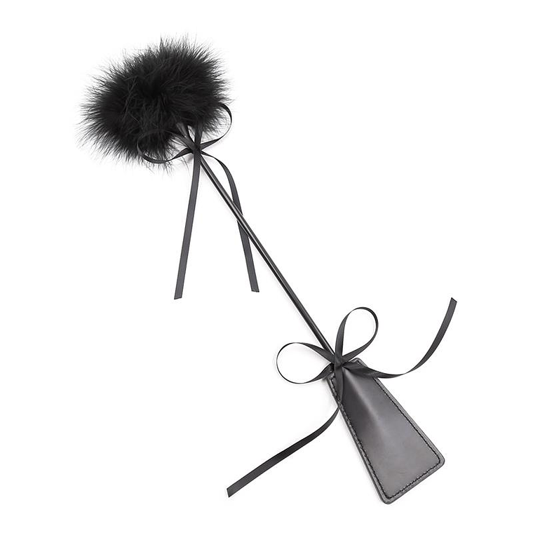 Feather Tickler and Paddle 49 cm Black 4