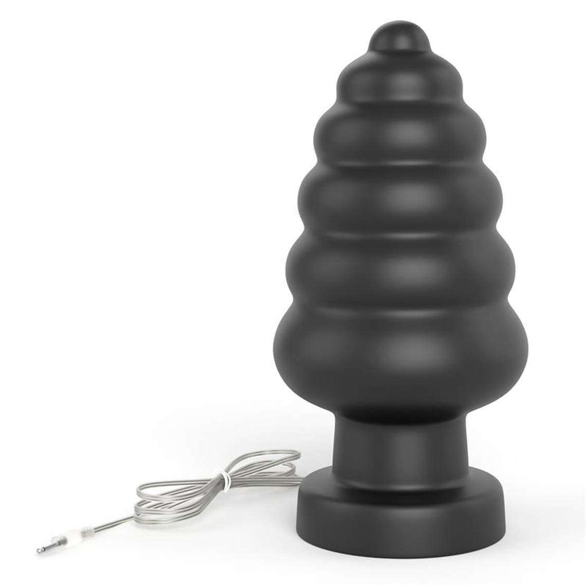 Vibrating Anal Plug King Sized 7 Black 2
