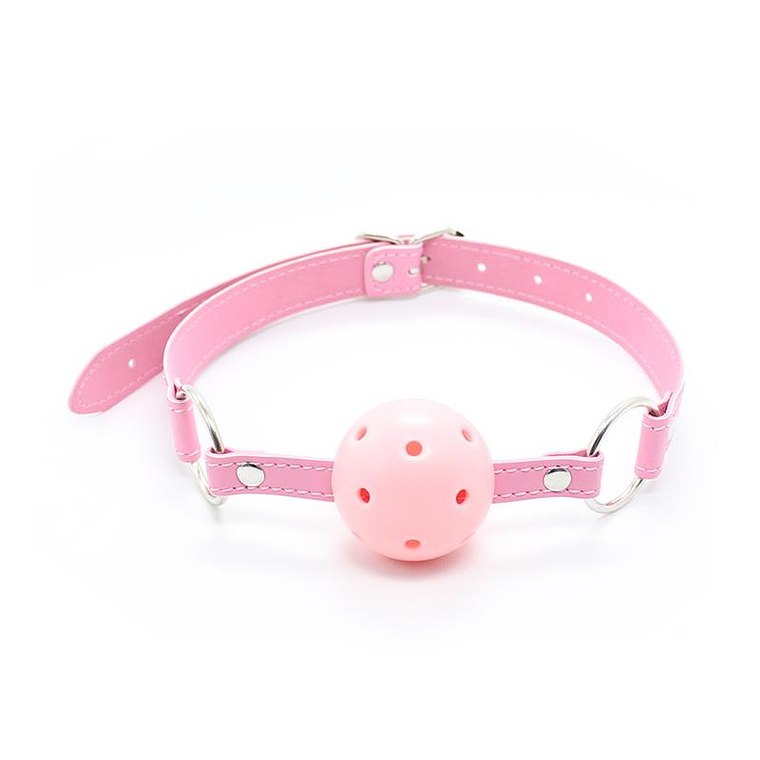 Ball Gag Breathable Asjustable Ball 4,5 cm Pink 1