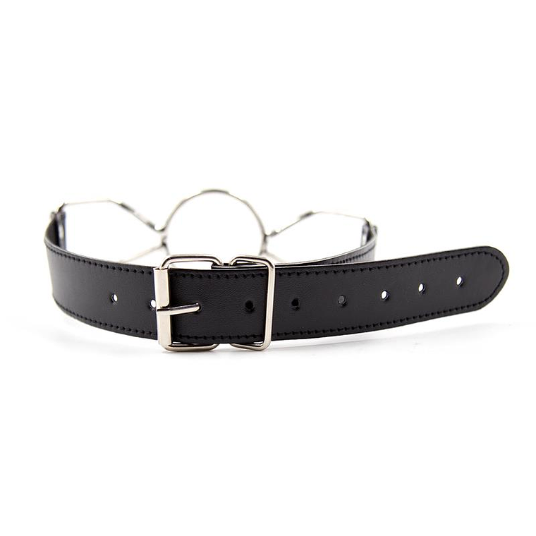 Metal O Ring Ball Gag Size L 4