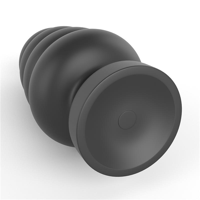 Vibrating Anal Plug King Sized 7 Black 4