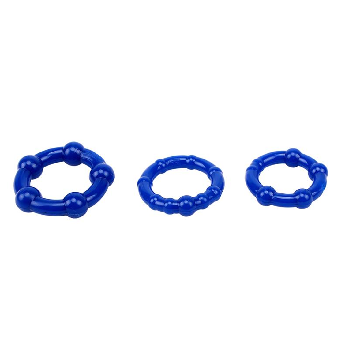 Beaded Cock Rings-Blue 3