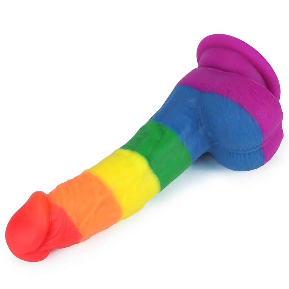 Dildo Prider 8 Liquid Silicone LGBT 3