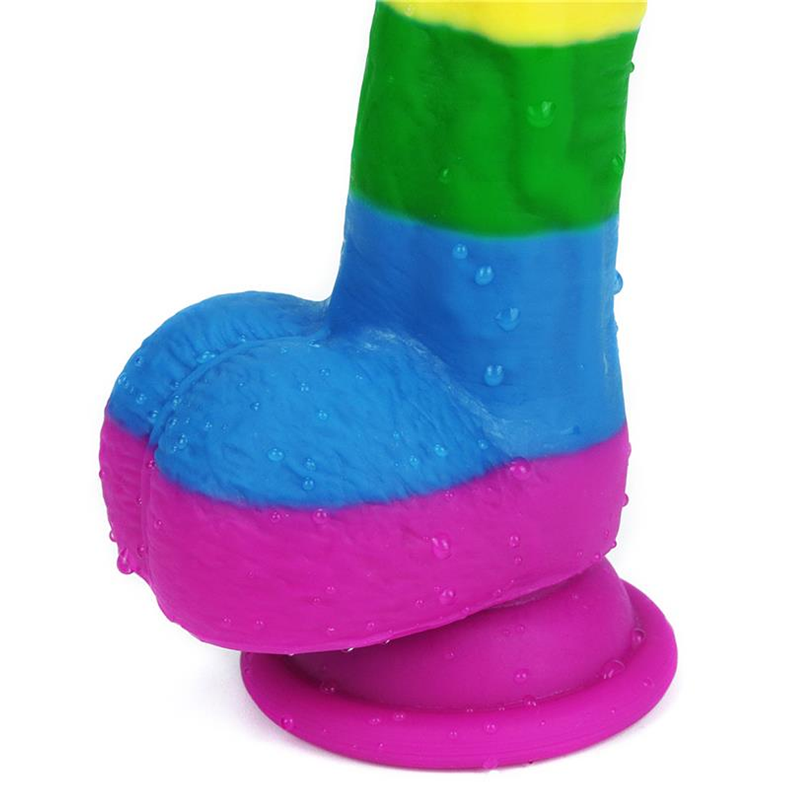 Dildo Prider 8 Liquid Silicone LGBT 4