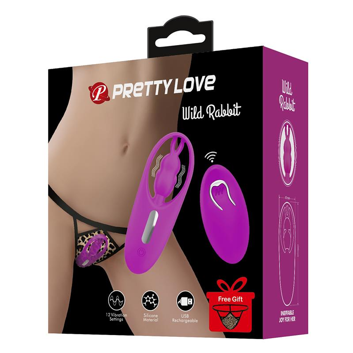 Wild Rabbit Panty Stimulator Remote Control 7