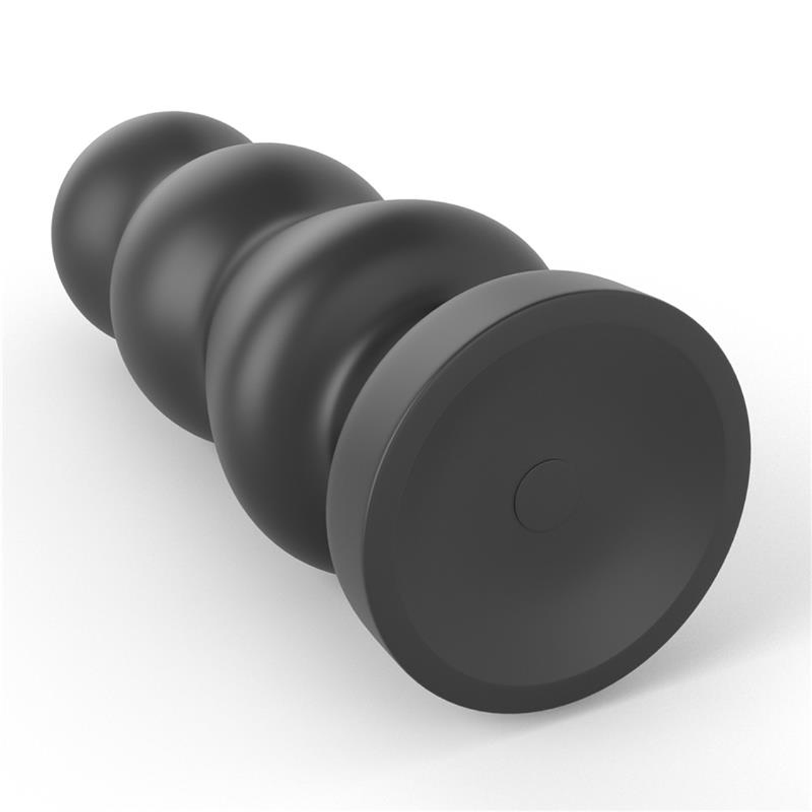 Vibrating Butt Plug King Sized 7.8 Black 7