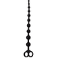 Boyfriend Beads 30.8 x 2.4 cm Silicone Black - vignette 1