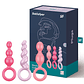 Pack 3 Plugs Silicone Colored - Miniatura 1