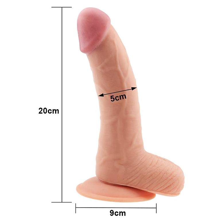 Dildo The Ultra Soft Dude 8.8 Flesh 5