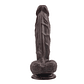 Dildo Dual Density Fashion Dude 21 x 4.1 cm Brown - vignette 3