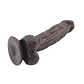 Dildo Dual Density Fashion Dude 21 x 4.1 cm Brown - vignette 5