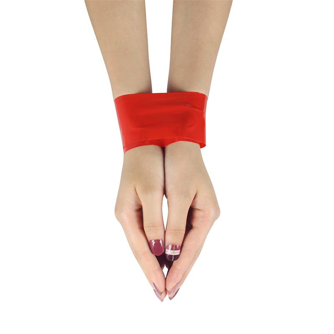 Bondage Tape Non Sticky Red 2