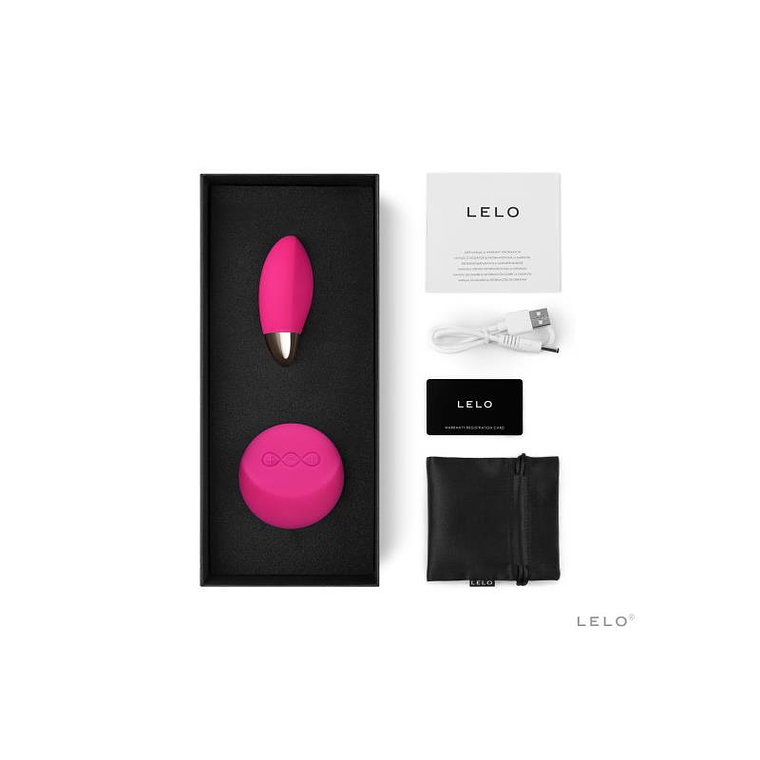 Lyla 2 Vibrating Egg Hot Cerise 2