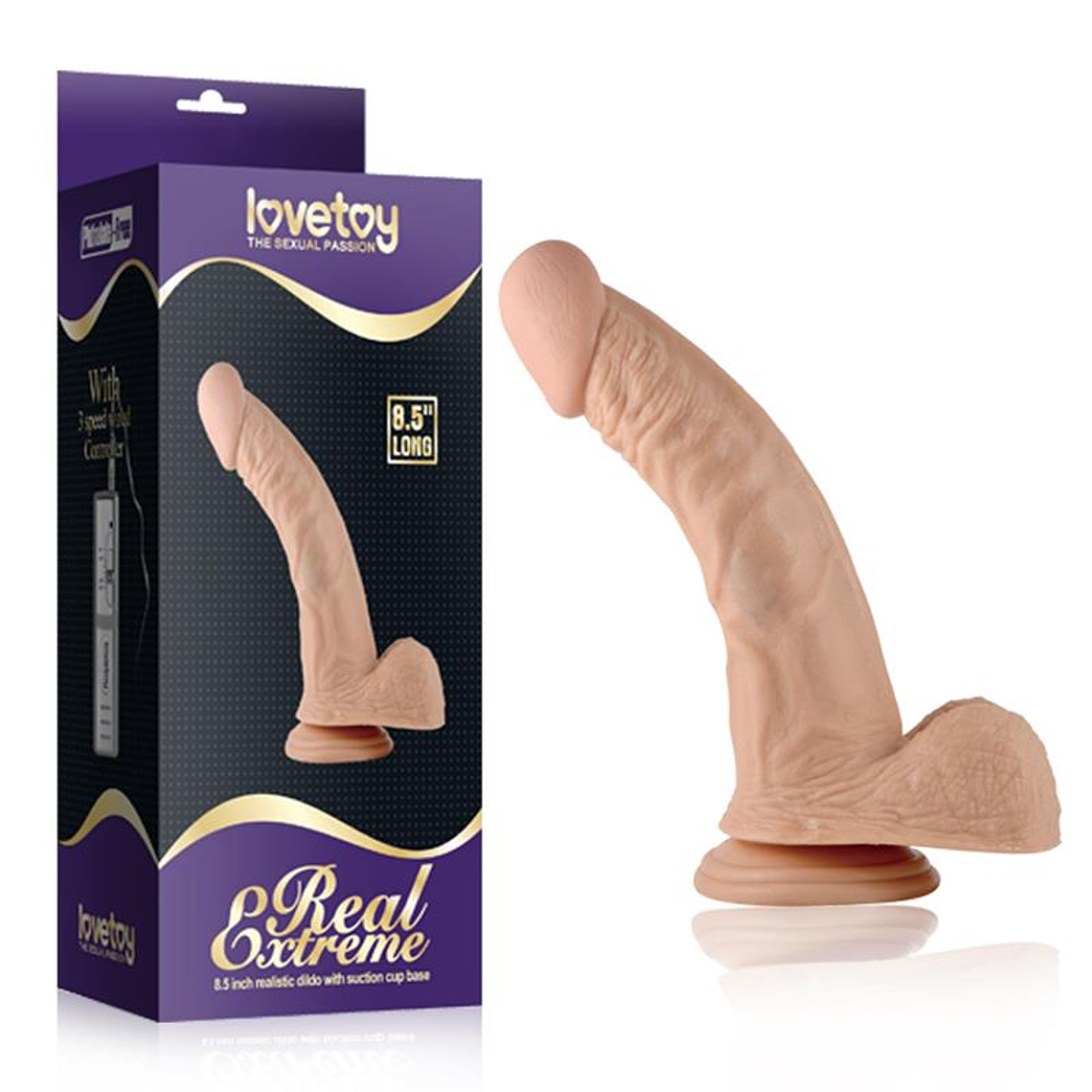 Dildo Real Extreme 8.5 Flesh 5