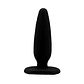 Butt Plug 13.4 x 3.7 cm Silicona Black - vignette 2