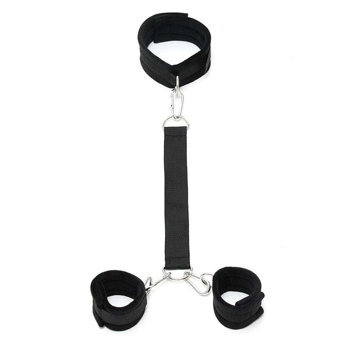 Soft Collar to Handcuffs with Leash Adjustable 2