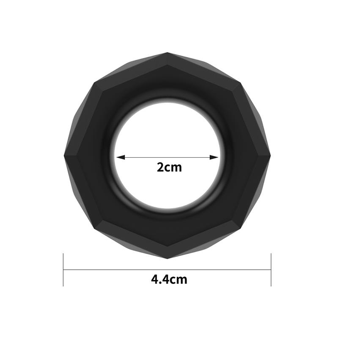 Penis Ring Power Plus Black 5