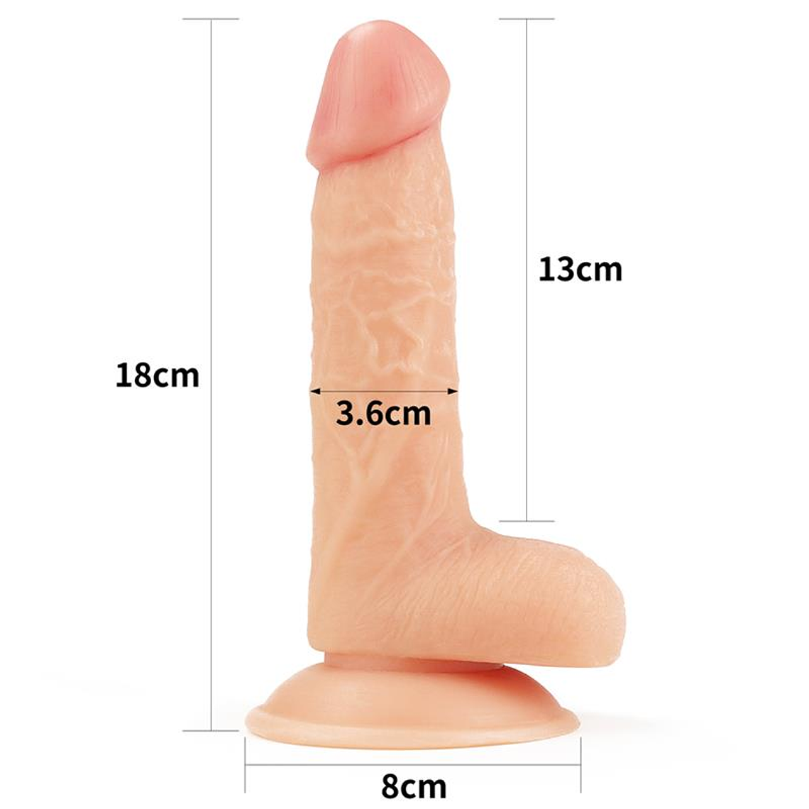 Dildo The Ultra Soft Dude 7 Flesh 9