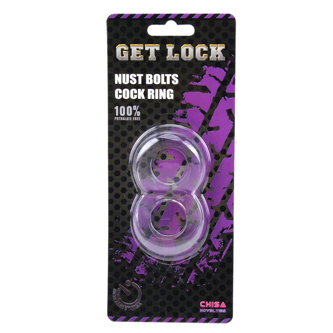 Duo Cock 8 Ball Ring-clear 2