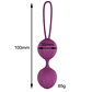 Garbo Double Kegel Ball Silicone Purple - Thumbnail 4