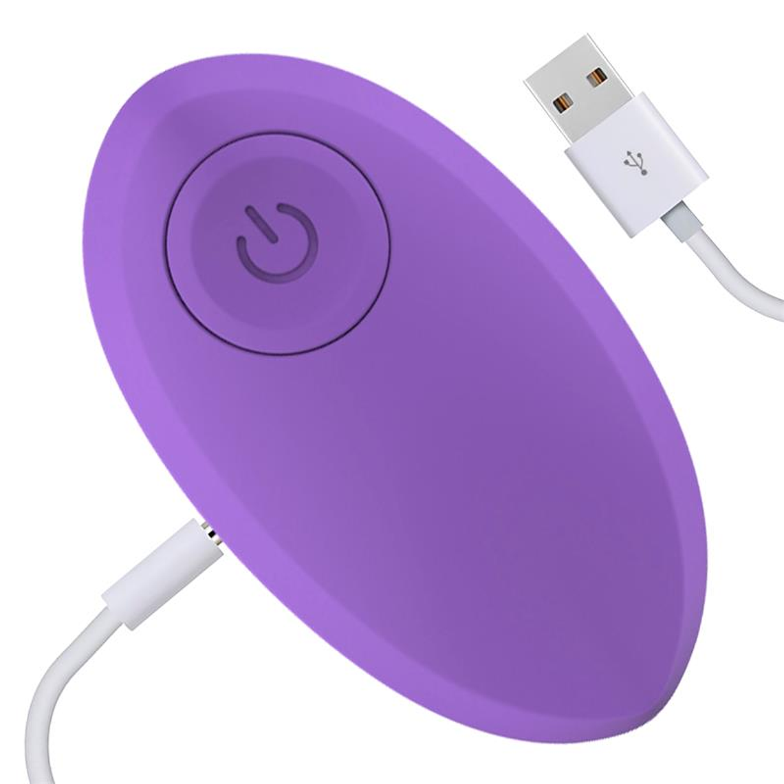 Vibrating Egg with Remote Control Odise USB Silicone Purple 5